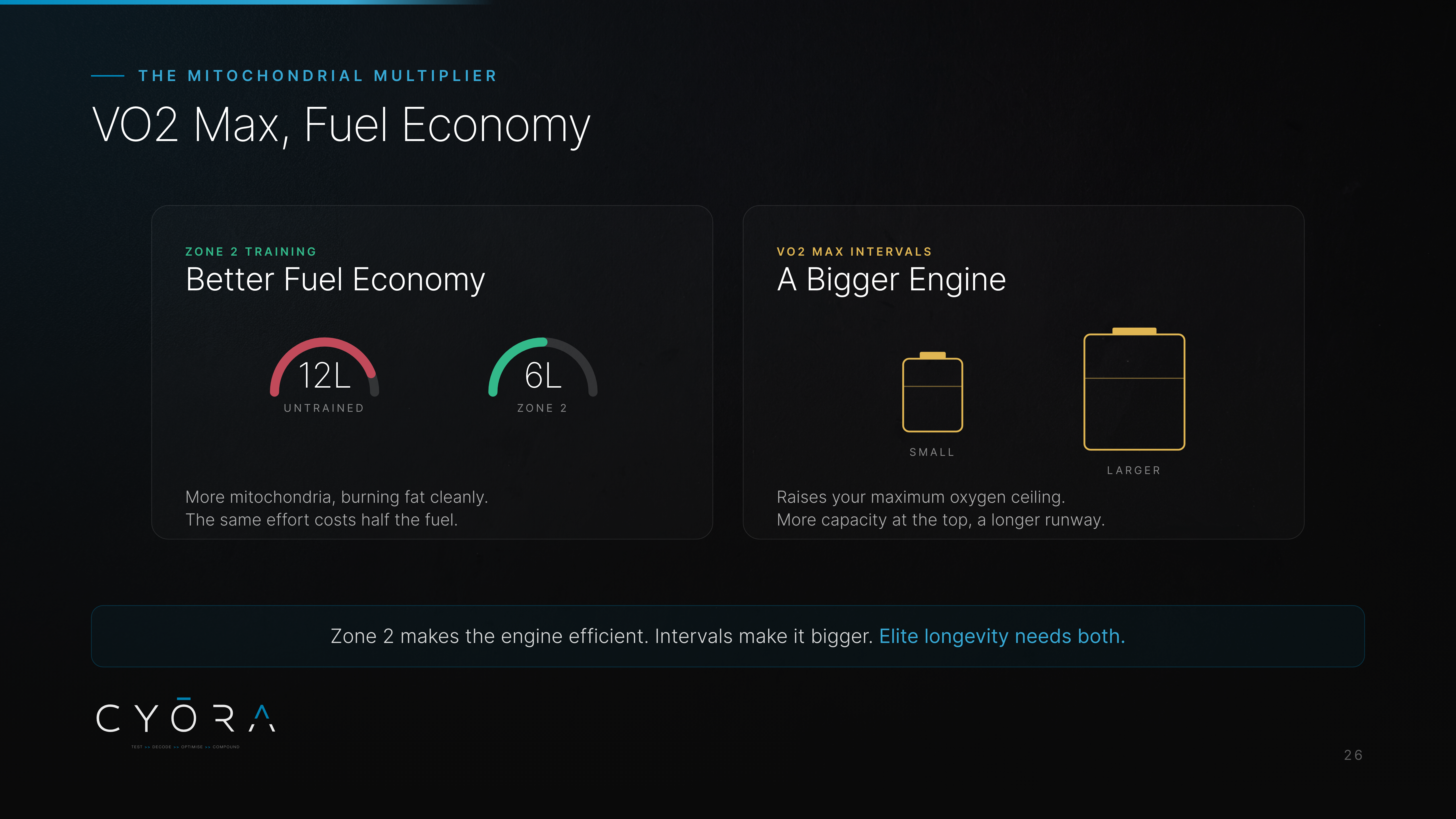 VO2 Max, Fuel Economy