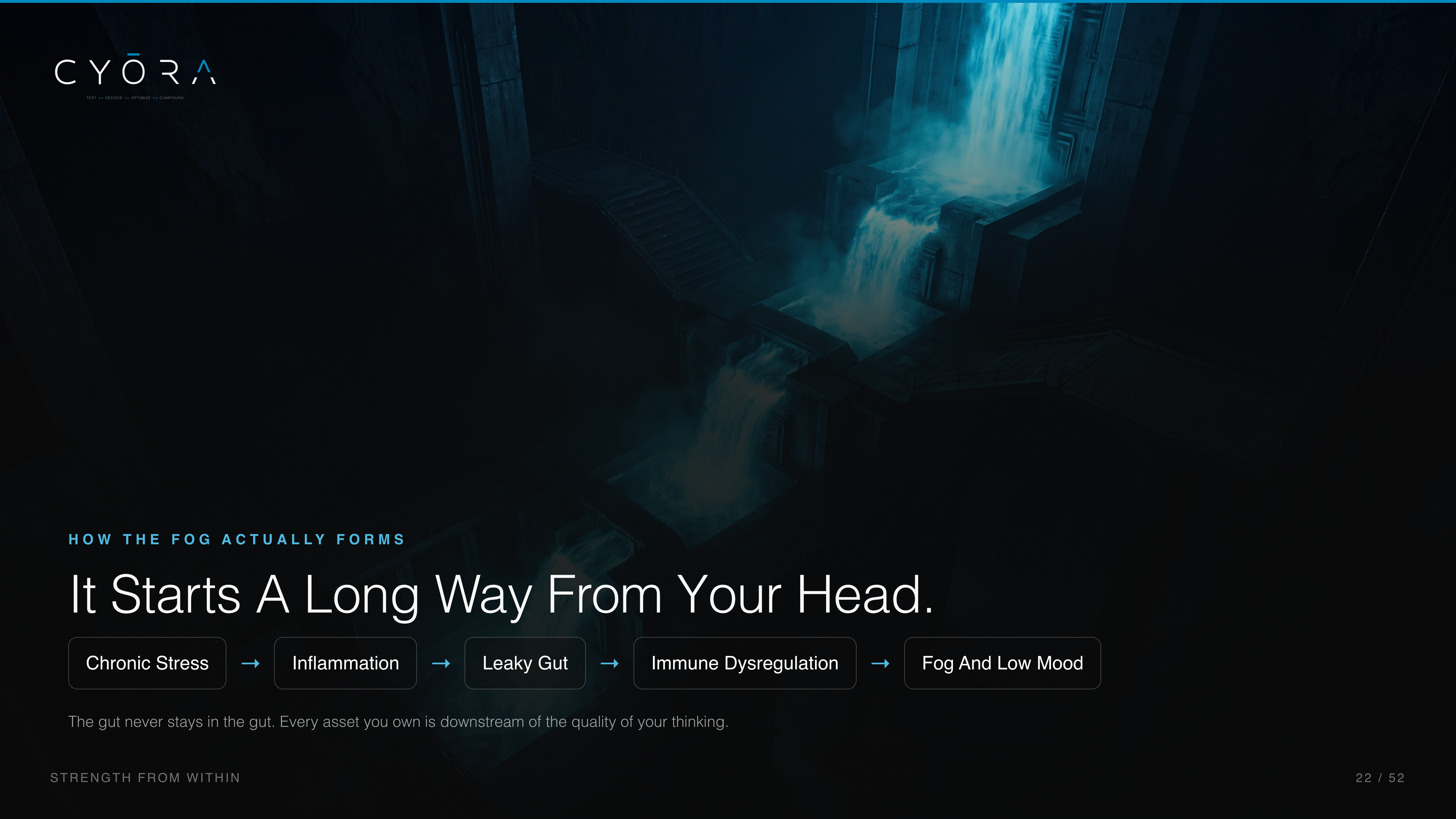 It Starts A Long Way From Your Head.