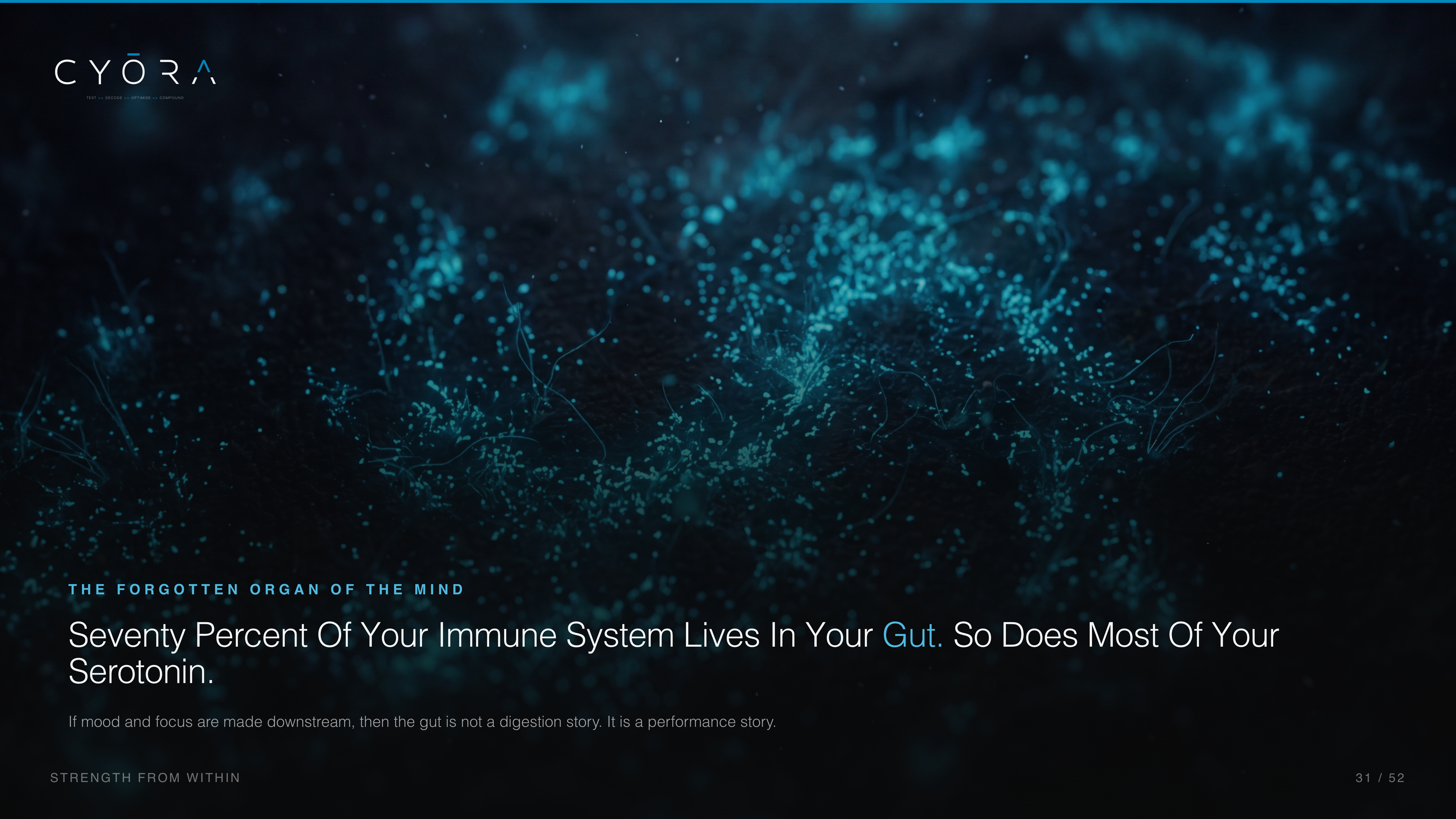 Seventy Percent Of Your Immune System Lives In Your Gut. So Does Most Of Your Serotonin.